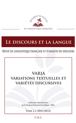 Vaira, variations textuelles et varietés discursives