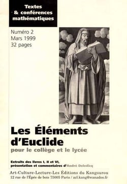 Les elements d'euclide pour le college et le lycee. extraits des livres i,