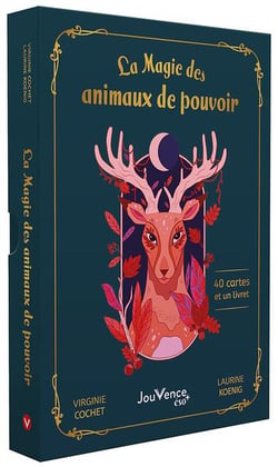La magie des animaux de pouvoir : 40 cartes et un livre