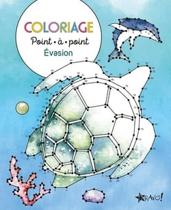 Coloriage point-a-point - evasion
