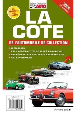 La cote de l'automobile de collection (édition 2024)
