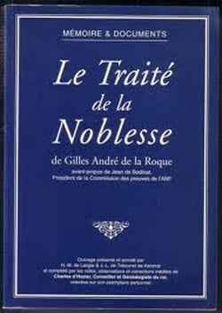 Le traite de la noblesse