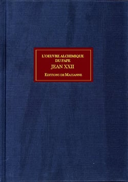 Oeuvre alchimique du pape jean xxii