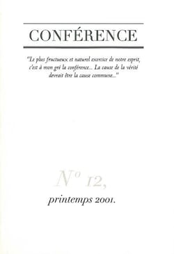 Conference N°12 : La Tradition I