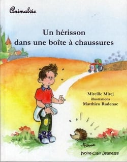 Un herisson dans une boite a chaussures