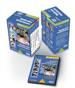 Coffret 5 dvd de médecine vétérinaire
