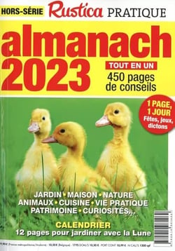 Almanach Rustica pratique (édition 2023)