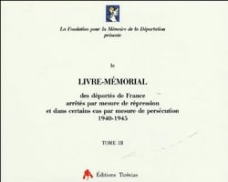 Le livre-memorial des deportes de france arretes par mesure de repression et dans certains cas par m