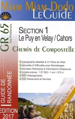 Gr 65 - section 1 - le Puy-en-Velay/Cahors - chemin de Compostelle