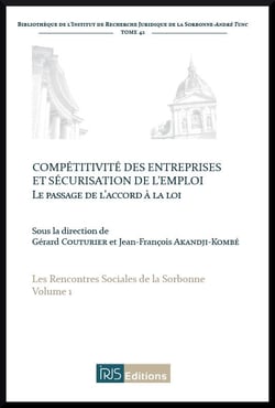 Competitivite des entreprises et securisation de l'emploi. le passage de l'accord a la loi