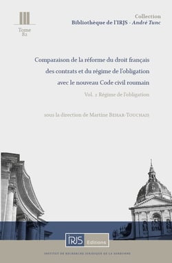 Vol.2, comparaison de la reforme du droit francais avec le nouveau code civil roumain