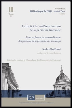 Le droit a l'autodetermination de la personne humaine