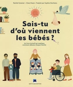 Sais-tu d'où viennent les bébés ? Un livre inclusif qui explique comment débute chaque famille