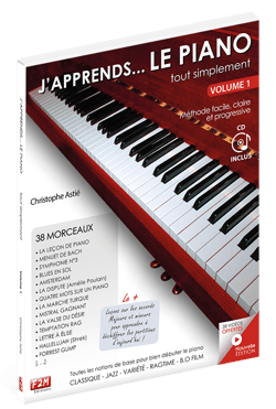 J'apprends... LE PIANO - tout simplement - Volume 1 - Méthode piano