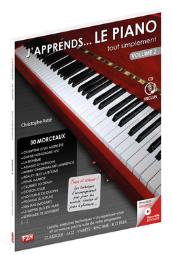 J'apprends... LE PIANO - tout simplement - Volume 2 - Méthode piano