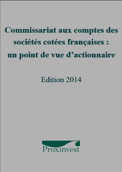 Commissariat aux comptes des societes cotees francaises : un point de vue d actionnaire