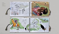 SRI LANKA : Inspiration d'un peintre sculpteur voyageur