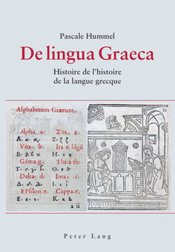 De lingua graeca - histoire de l'histoire de la langue grecque