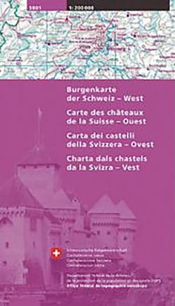 Carte des chateaux ouest