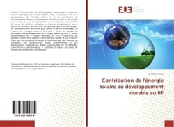 Contribution de l'energie solaire au developpement durableau BF