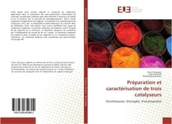 Preparation et caracterisation de trois catalyseurs : (Fe/chitosane), (Fe/argile), (Fe/composite)
