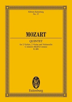 String quintet c minor kv 406 poche