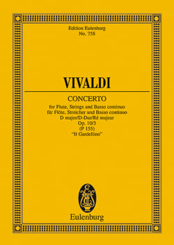 Concerto d major il gardellino op 10 n 3 poche