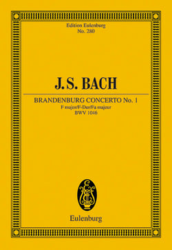 Brandenburg concerto no. 1 f major bwv 1046 poche