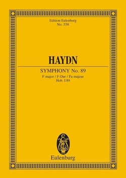 Symphony no. 89 f major hob. i: 89 poche