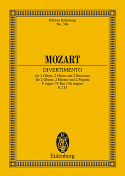 Divertimento no. 8 f major kv 213 poche