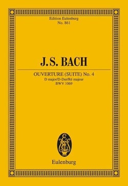 Overture (suite) no. 4 bwv 1069 poche
