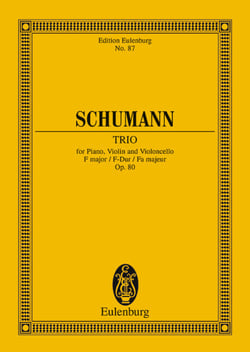 Piano trio f major op. 80 poche