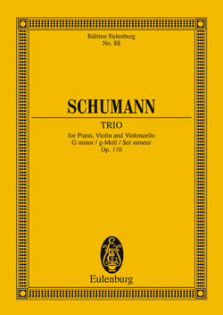 Piano trio g minor op. 110 poche