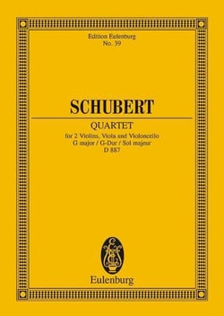 Quartetto sol op.161 (d 887) poche
