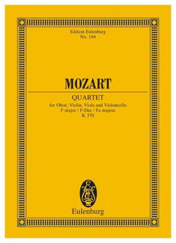 Quartet f major kv 370 poche