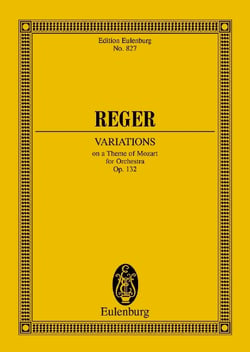 Variazioni e fuga su un tema di mozart op.132 poche