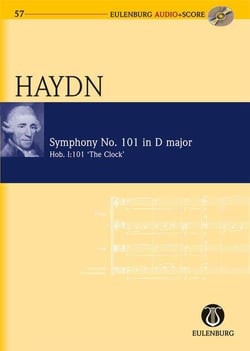 Symphony no. 101 d major the clock hob. i: 101 poche+cd