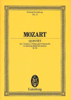 String quintet g minor kv 516 poche