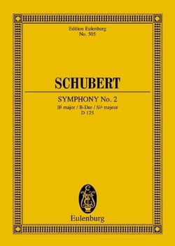 Symphony no. 2 bb major d 125 poche