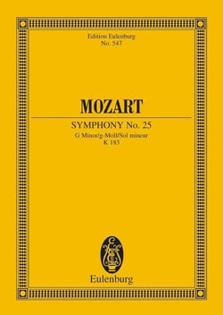 Symphony no. 25 g minor kv 183 poche