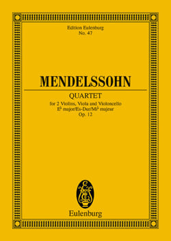 Quartetto op. 12 mi b poche