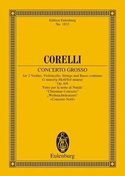 Concerto grosso op. 6 n.8 sol m poche