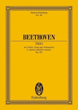 Streichtrio 3 c op.9 poche