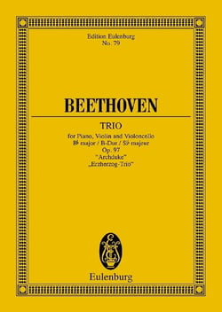Piano trio no. 7 bb major op. 97 poche