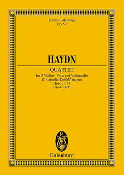Quartetto op. 33 n. 2 mi b (hob iii/38) poche
