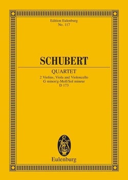 String quartet g minor op. posth. d 173 poche