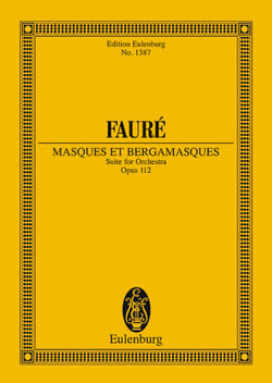 Masques et bergamasques op. 112 poche