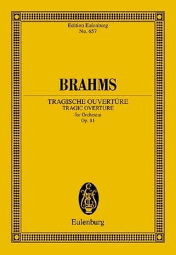 Tragic overture op. 81 poche