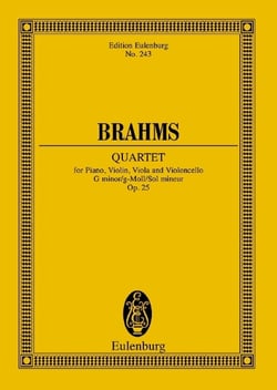 Klavierquartet g op.25 poche