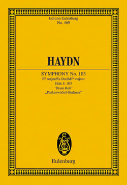 Sinfonia n.103 mi b (rullo di timpani) poche
